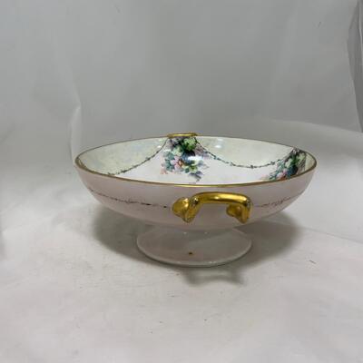 .172. Hand Painted Compote | Nappy | c. 1910