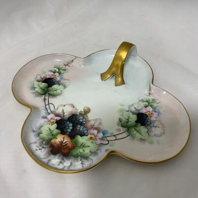 .172. Hand Painted Compote | Nappy | c. 1910