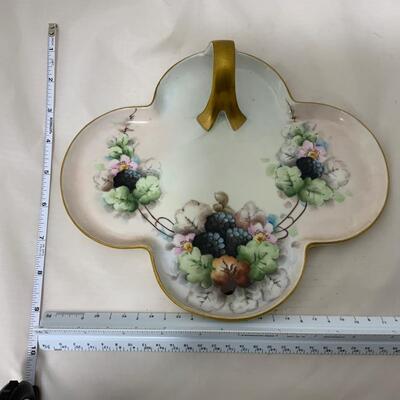 .172. Hand Painted Compote | Nappy | c. 1910
