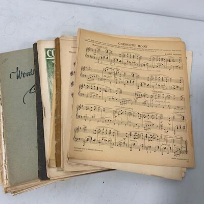 .173. Healthy Collection of Sheet Music