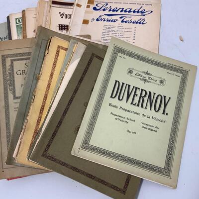 .173. Healthy Collection of Sheet Music