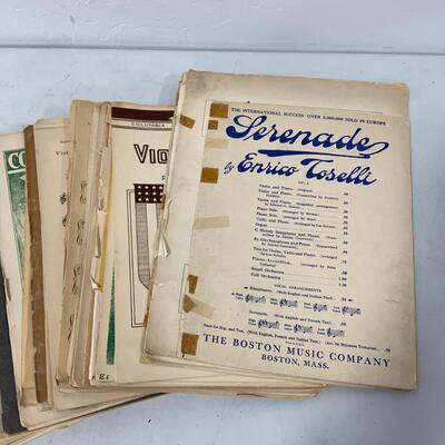 .173. Healthy Collection of Sheet Music
