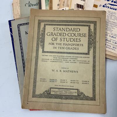 .173. Healthy Collection of Sheet Music