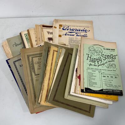 .173. Healthy Collection of Sheet Music
