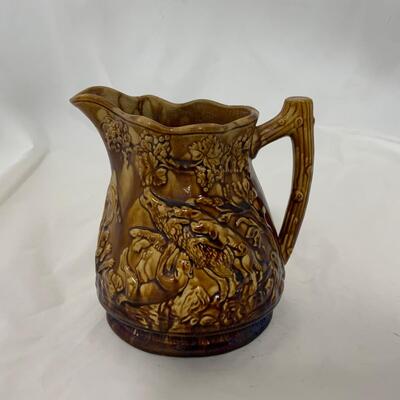 .174. Bennington Stoneware | Hunting Theme | c. 1860