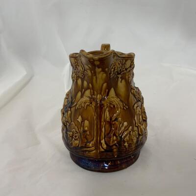 .174. Bennington Stoneware | Hunting Theme | c. 1860