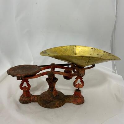 .176. All Original Metal Scale | Brass | c. 1860