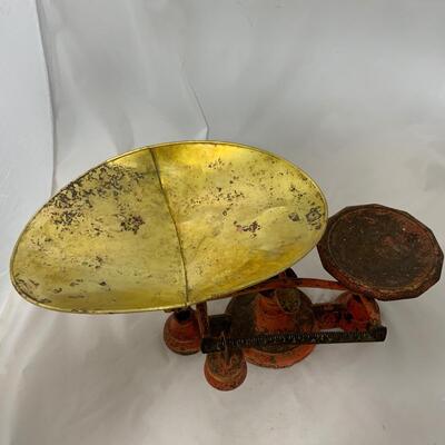 .176. All Original Metal Scale | Brass | c. 1860