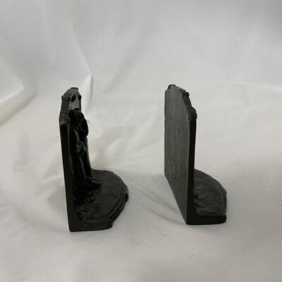 .178. Bronze Book Ends | c. 1880