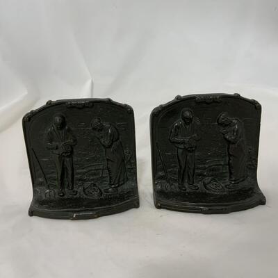 .178. Bronze Book Ends | c. 1880