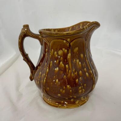 .179. Bennington Stoneware Pitchers | c. 1860