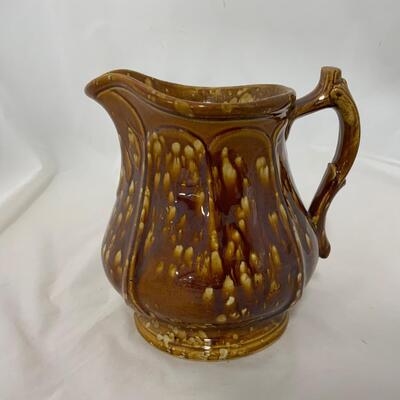 .179. Bennington Stoneware Pitchers | c. 1860
