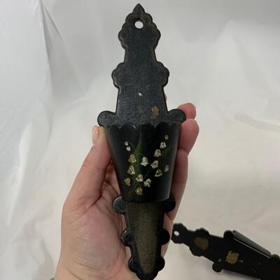 .181. Papier-mÃ¢chÃ© Match Safes | c. 1870