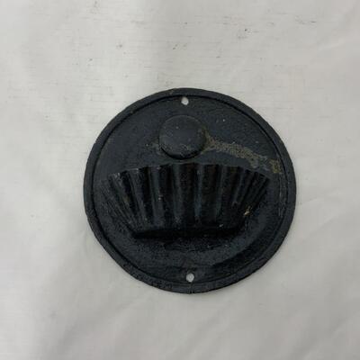 .182. Tin Wall Match Safe | c. 1870