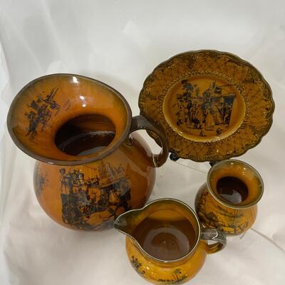 .184. Rare Find | Ridgeways | Pitchers | Vase | Plate | c. 1890