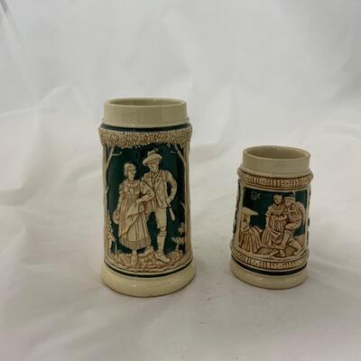 .186. Four German Steins | c. 1900