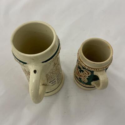 .186. Four German Steins | c. 1900