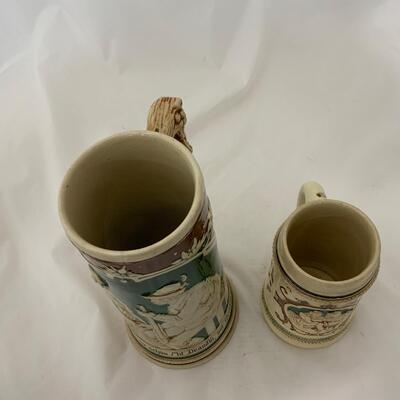 .186. Four German Steins | c. 1900