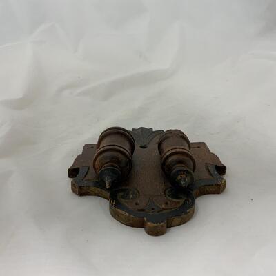 .188. Victorian Match Safe | Walnut | c. 1870