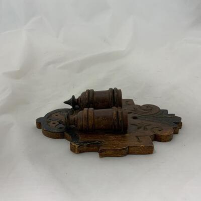 .188. Victorian Match Safe | Walnut | c. 1870