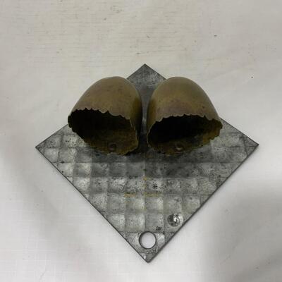 .190. Brass Egg Match Safe | c 1880