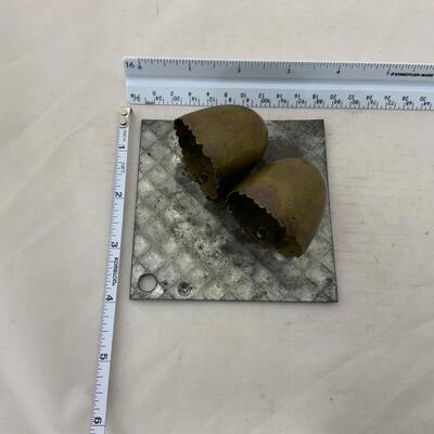 .190. Brass Egg Match Safe | c 1880