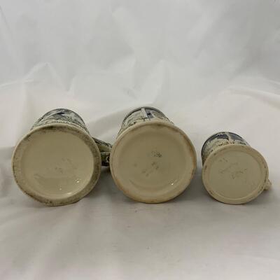 .192. Three German Steins | c. 1900