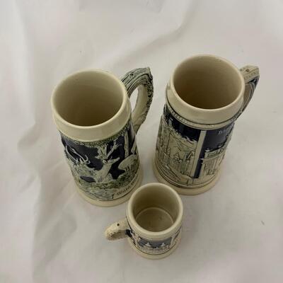 .192. Three German Steins | c. 1900