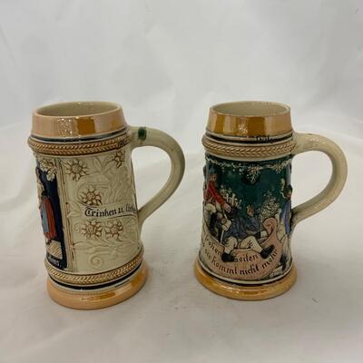 .195. Vintage German Steins