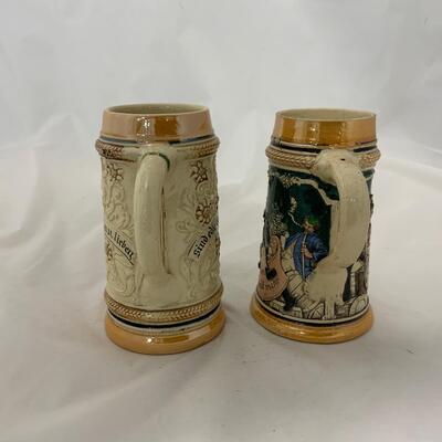 .195. Vintage German Steins
