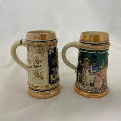 .195. Vintage German Steins