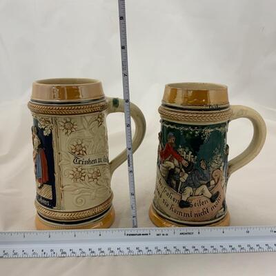 .195. Vintage German Steins
