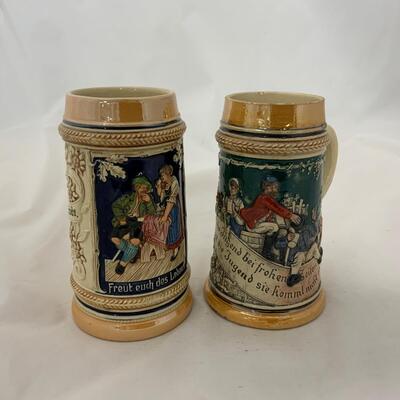 .195. Vintage German Steins