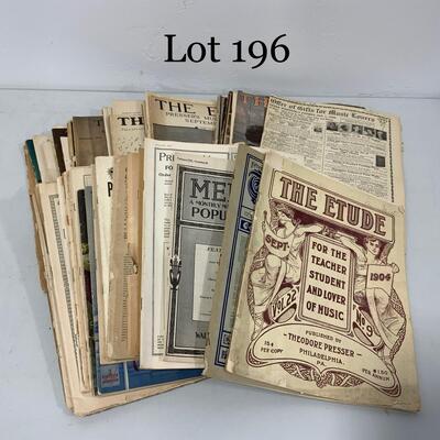 .196. The Etude Magazine | 1900-1940