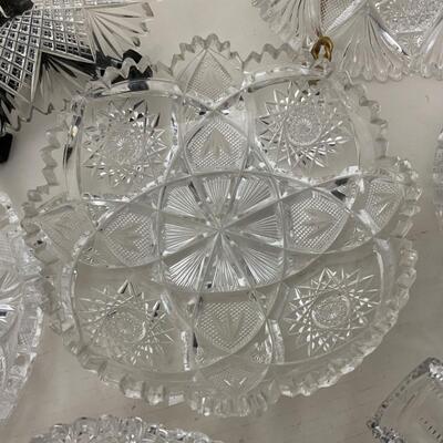 .197. Seven Cut Glass Dishes | C. 1900