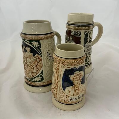.198. Three German Steins | c. 1900
