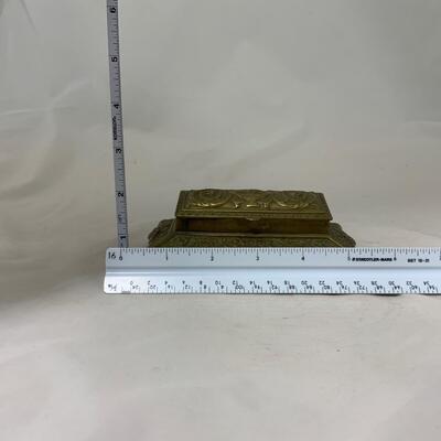 .201. Brass Stamp Box | c. 1880