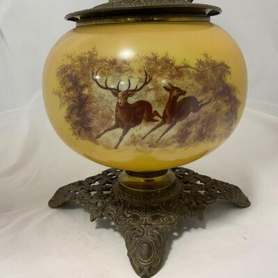 .207. Hunterâ€™s Delight | Kerosene Lamp | c. 1890