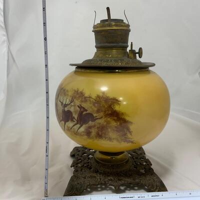 .207. Hunterâ€™s Delight | Kerosene Lamp | c. 1890