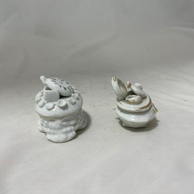 .208. Phenomenal Porcelain Trinket Dishes | c. 1860