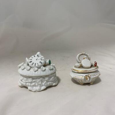 .208. Phenomenal Porcelain Trinket Dishes | c. 1860