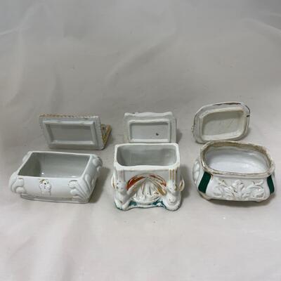 .208. Phenomenal Porcelain Trinket Dishes | c. 1860