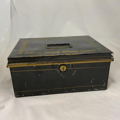 .212. Tin Document Box | c. 1870