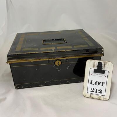 .212. Tin Document Box | c. 1870