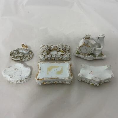 .219. Three Trinket Boxes | Ornate | c. 1860
