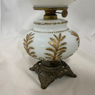 .222. GWTW Lamp | Gold Accent | c. 1890