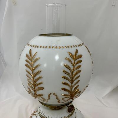 .222. GWTW Lamp | Gold Accent | c. 1890