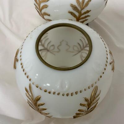 .222. GWTW Lamp | Gold Accent | c. 1890
