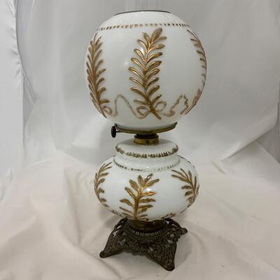 .222. GWTW Lamp | Gold Accent | c. 1890