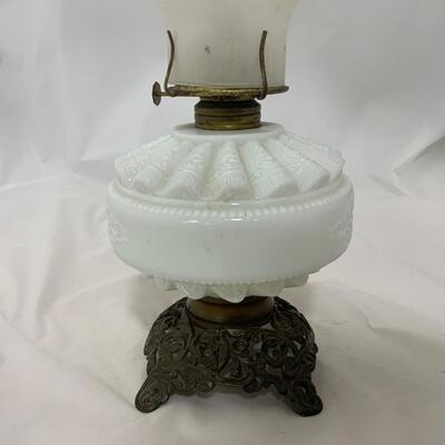 .223. Kerosene Patterned Lamp | c. 1880